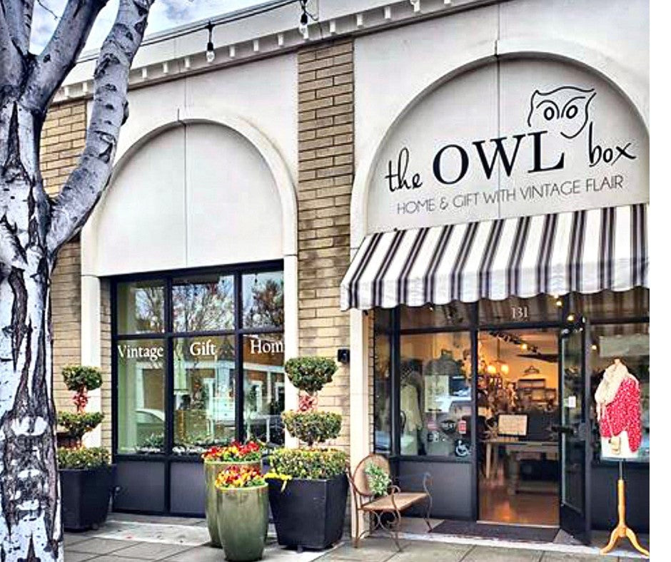 The Owl Box's storefront.