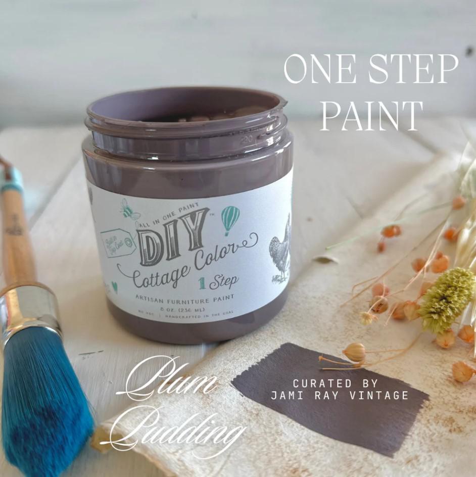 The Owl Box 8OZ Plum Pudding Cottage Color DIY Paint