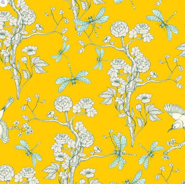 The Owl Box Yellow Chinoiserie Tissue Paper