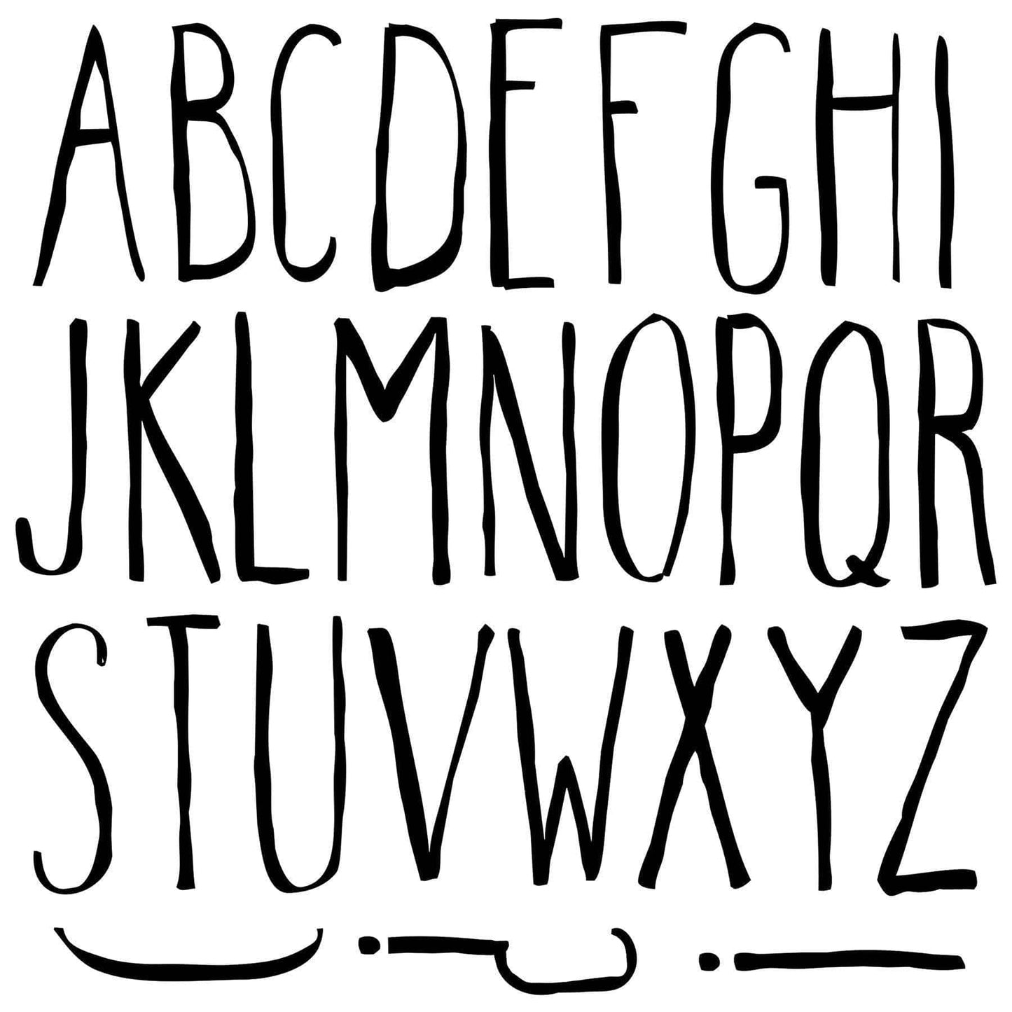 The Owl Box Farmhand Letters 12x12 Decor Stamp Set