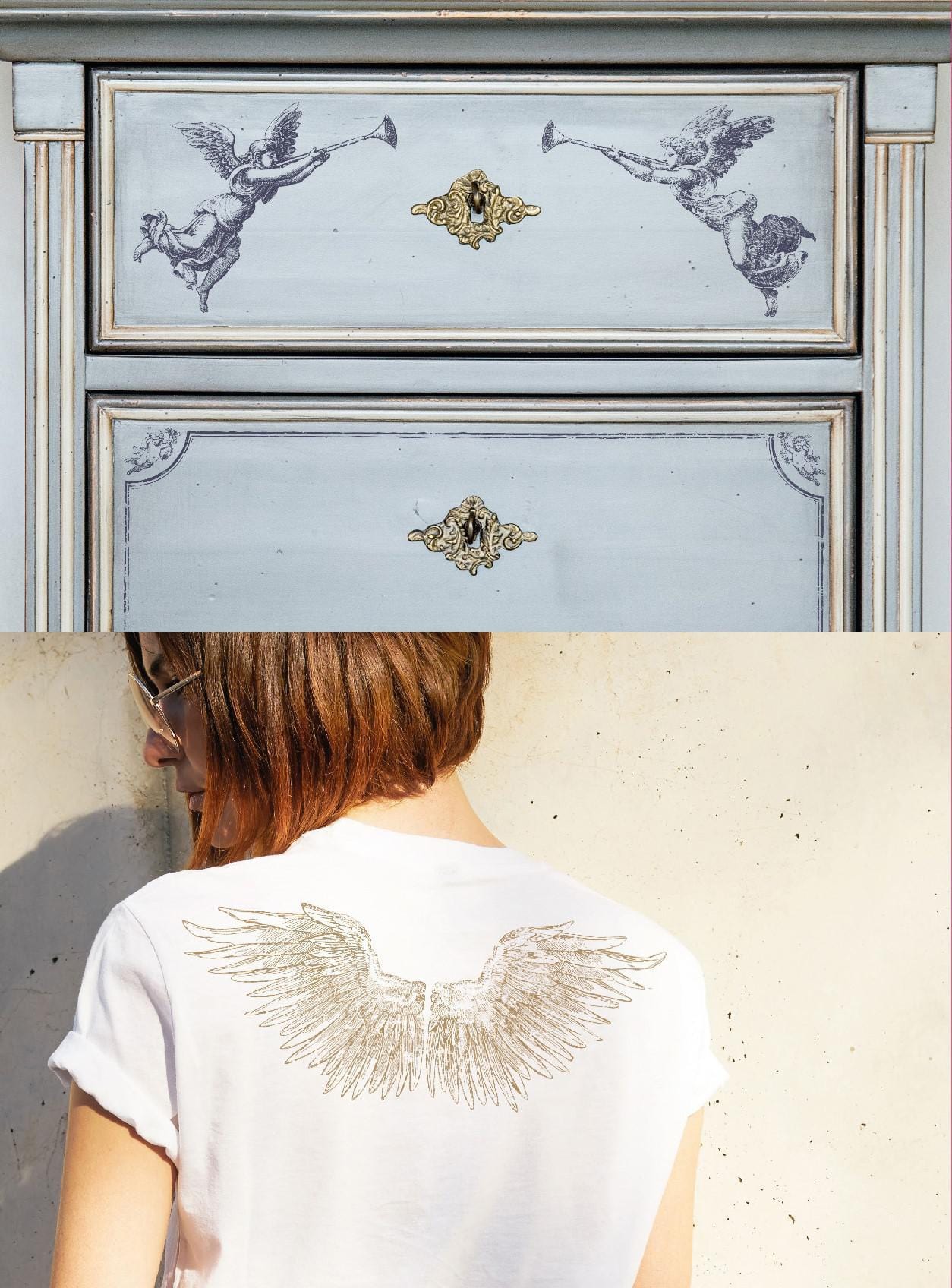 The Owl Box Heavenly 12×12 Decor Stamp