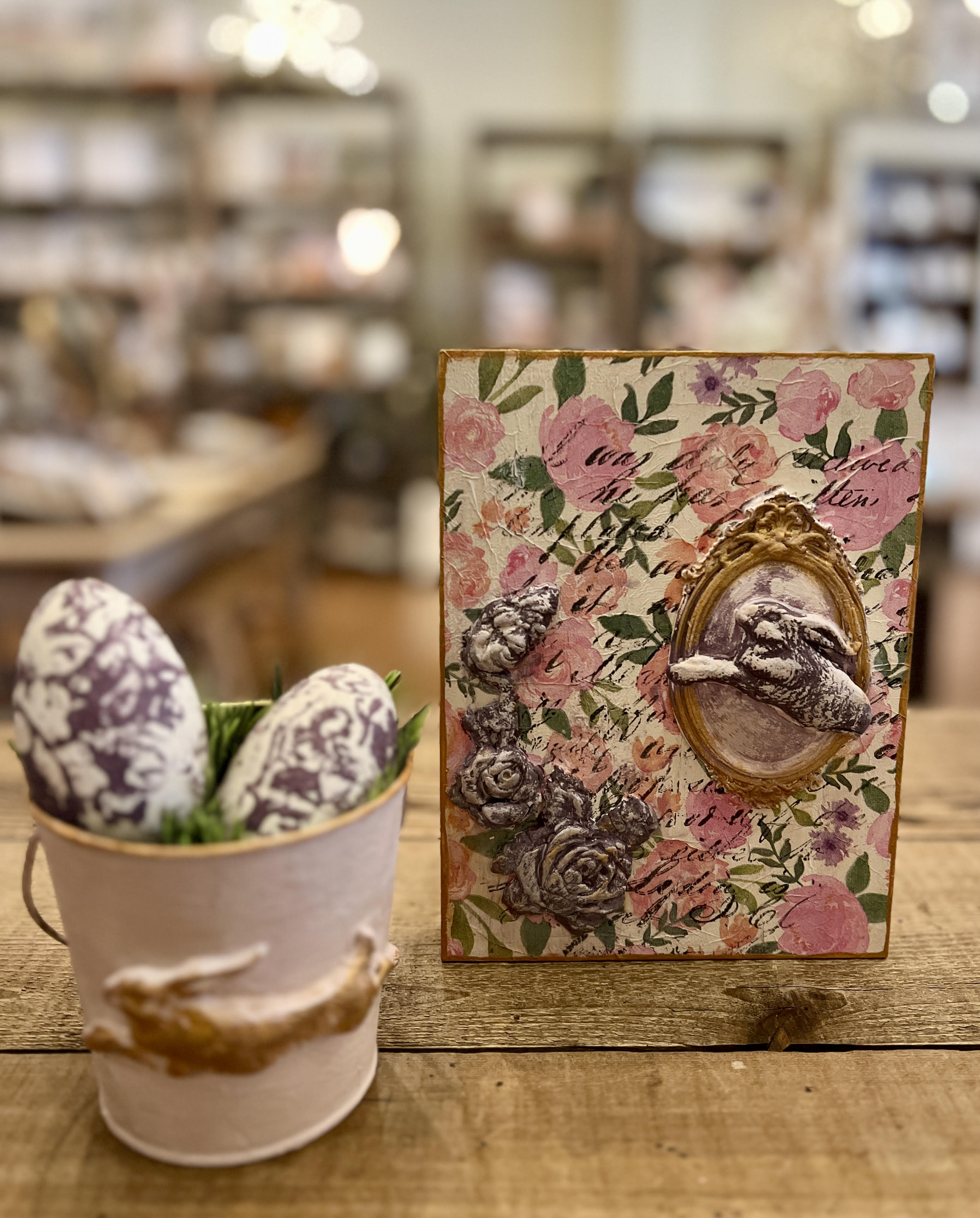Cold Spring Plaque How to Make a Spring Plaque with Annie Sloan and Iron Orchid Designs ...