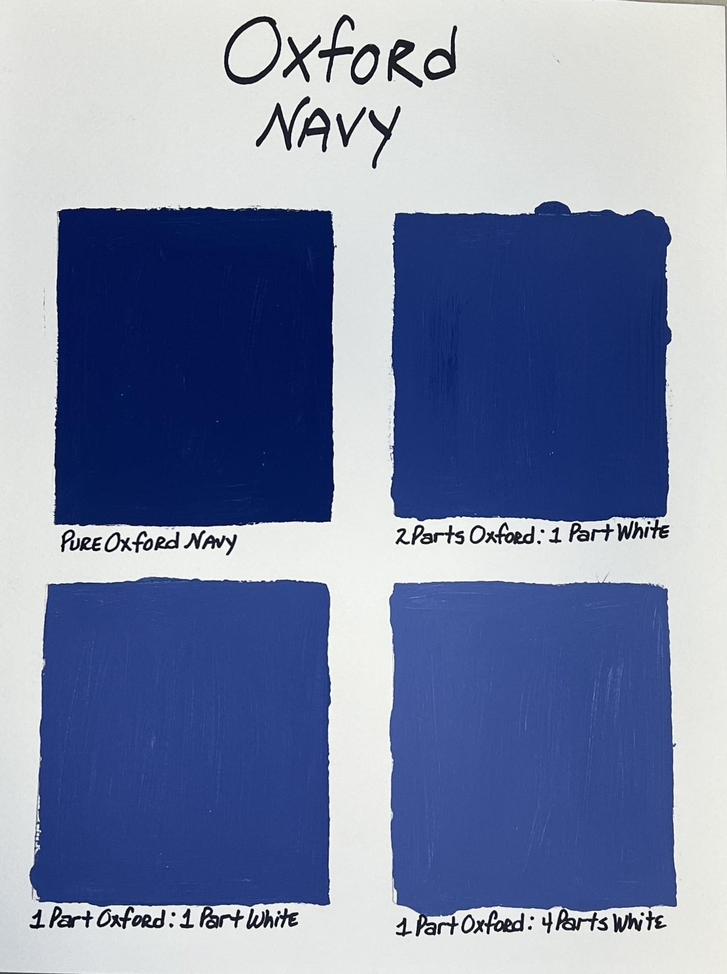 Chalk Paint - Oxford Navy and Athenian Black Chalk Paint® ombre, because we  all love a big blue wardrobe! Painted by one seriously talented Chalk  Paint® elf.