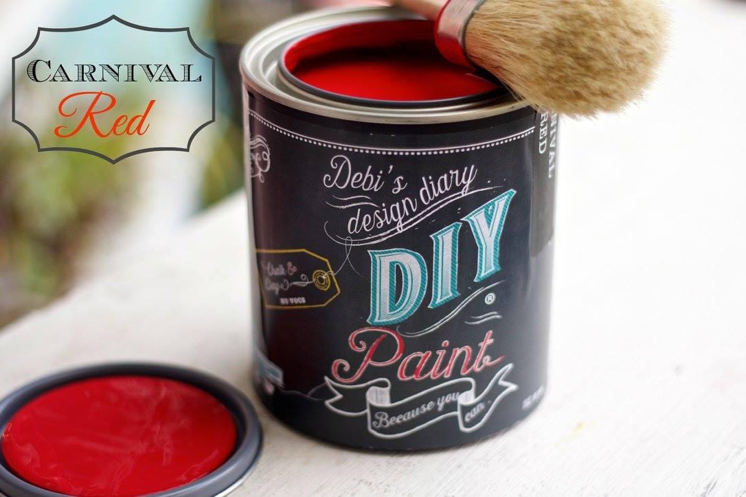 The Owl Box Carnival Red DIY Paint