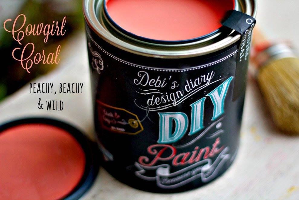 The Owl Box Cowgirl Coral DIY Paint