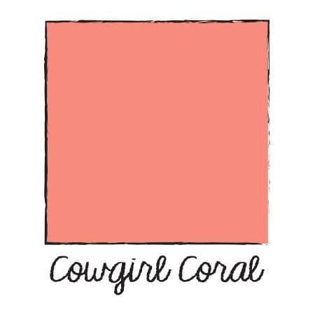 The Owl Box Cowgirl Coral DIY Paint