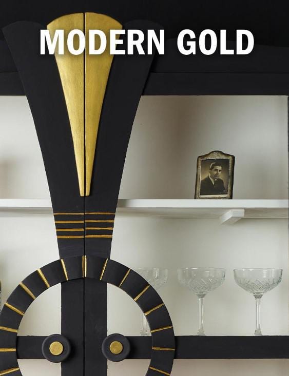 The Owl Box Modern Gold Annie Sloan Metallic Paint