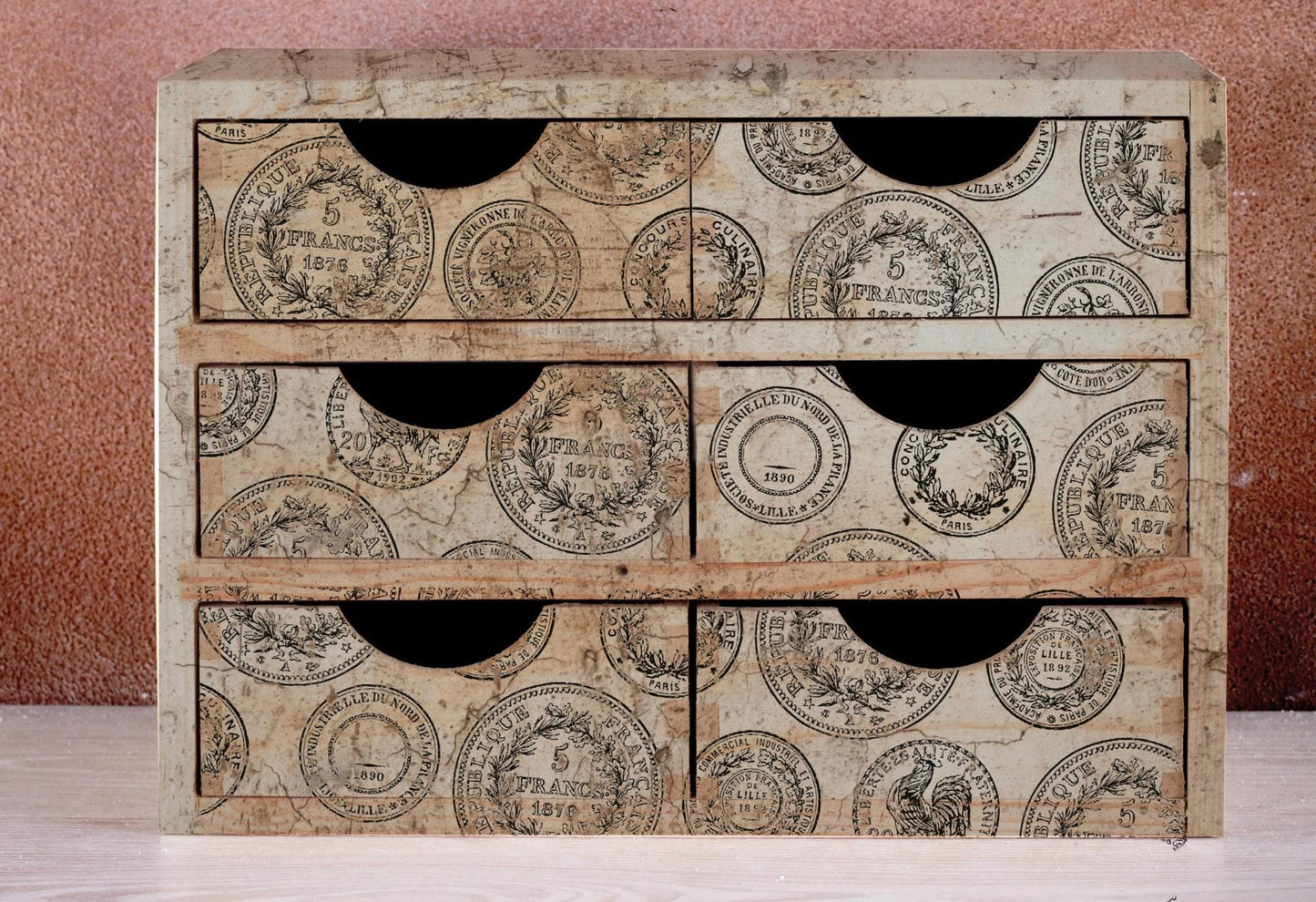 The Owl Box Antiquities 12x12 Decor Stamp