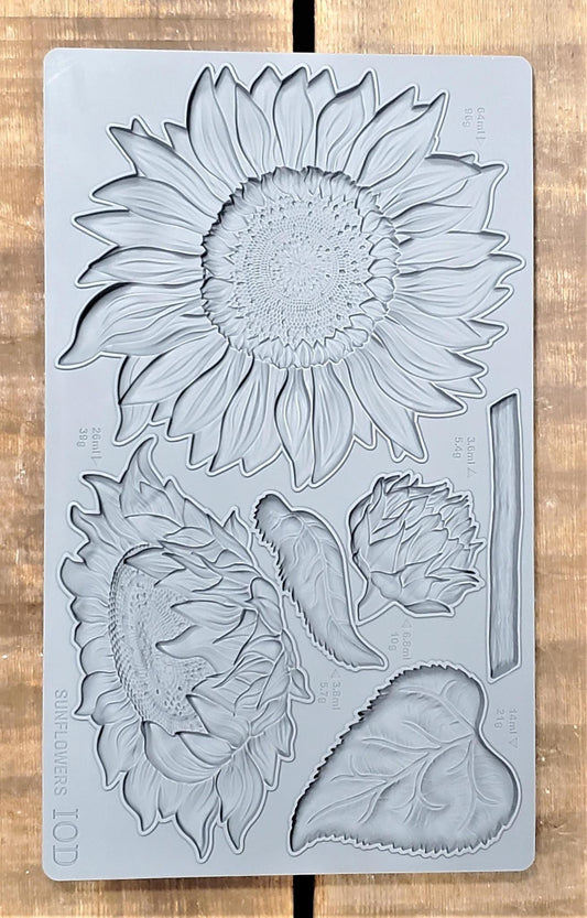 The Owl Box Art & Craft Kits SUNFLOWERS 6X10 IOD MOULDS™