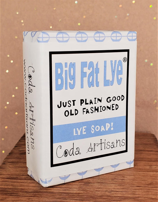 The Owl Box Big Fat Lye Brush Soap