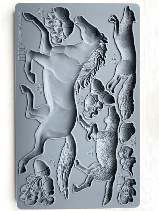 The Owl Box Horse & Hounds 6X10 IOD MOULDS™
