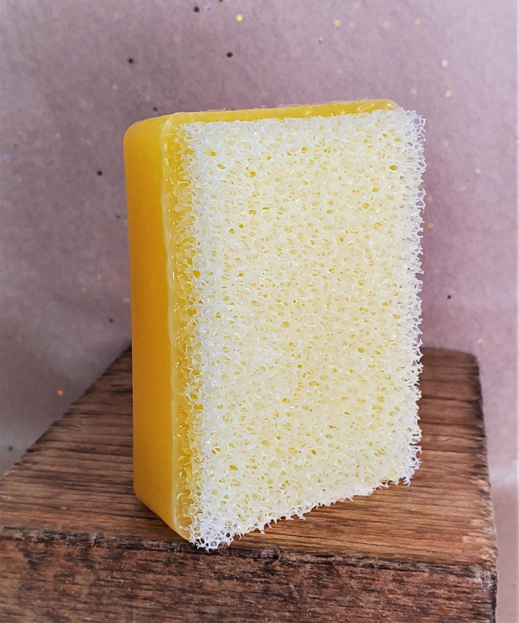 The Owl Box Lemon Scrubby Soap Infused Cleaner