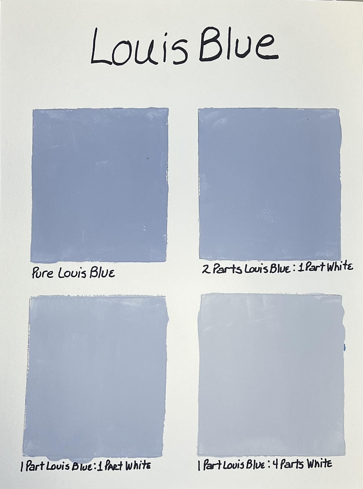 Annie Sloan Chalk Paint, Louis Blue