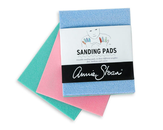The Owl Box Sandpaper & Sanding Sponges Annie Sloan Sanding Pads