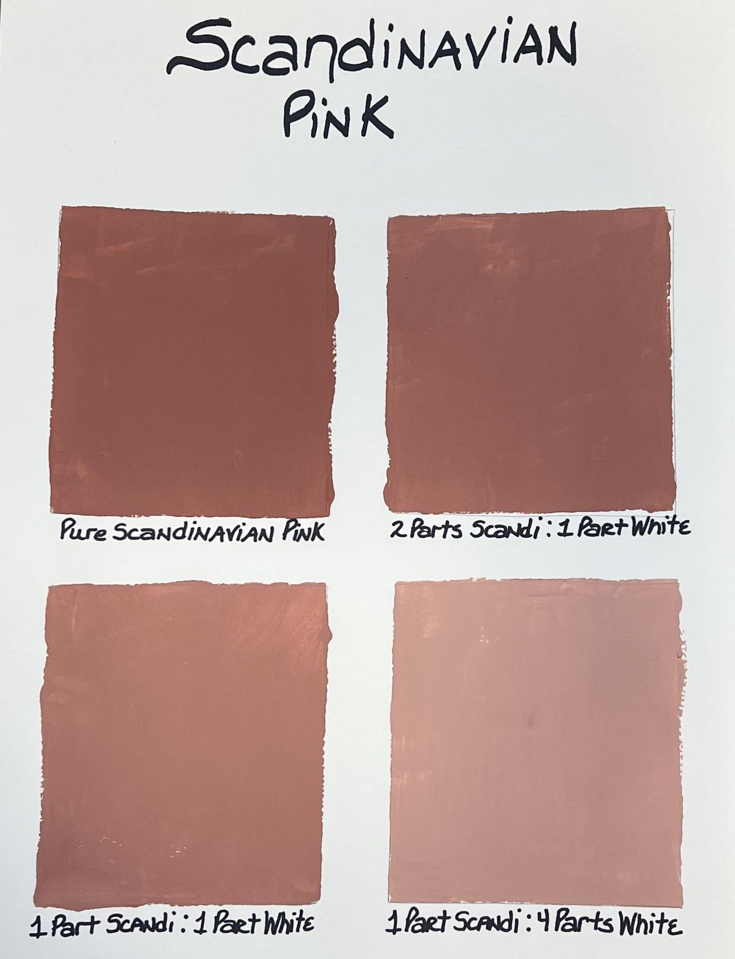 The Owl Box Scandinavian Pink Chalk Paint® Litre